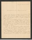 Nachlass Franz Steindachner, Brief von Hermann Danner an Franz Steindachner (15.12.1885), Inv.Nr. 93.01, Seite 1